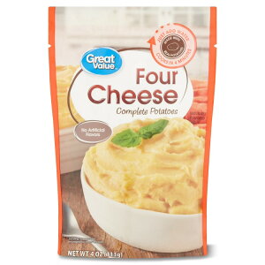 �O���[�g�o�����[ �t�H�[�`�[�Y �R���v���[�g�|�e�g 113g Great Value Four Cheese Complete Potatoes, 4 oz �y�����񂹏��i�z