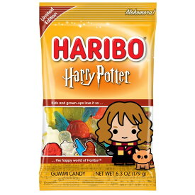 [限定版]ハリボー ハーマイオニー グミ アソートフルーツ味 約179g シェアサイズ HARIBO Hermione Gummies Assorted Fruit Flavor Gummy Candy, 6.3oz, Share Size Bag 【お取り寄せ商品】