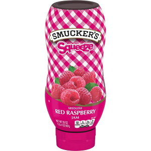 �X�}�b�J�[�Y �X�N�C�[�Y �V�[�h���X ���b�h���Y�x���[�W���� 566g Smucker's Squeeze Seedless Red Raspberry Jam, 20 oz �y�����񂹏��i�z