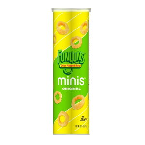 �t�@�j�I���Y �~�j �I�j�I���t���[�o�[�����O �I���W�i�� 82g Funyuns Minis Onion Flavored Rings Original, 2.875 oz Canister �y�����񂹏��i�z
