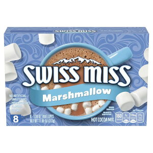 XCX~X `R[gzbgRRA~bNX }V} 8 Swiss Miss Chocolate Hot Cocoa Mix With Marshmallows, 1.38 oz., 8-Count y񂹏iz