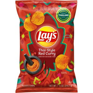 yő500~OFFN[|LzCY ^CbhJ[|eg`bvX 219.7g Lay's Thai Red Curry Potato Chips, 7.75 oz Bag yhE|hEÐhWz Lays y񂹏iz