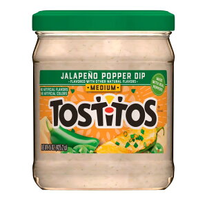 �g�X�e�B�[�g�X �n���y�[�j���|�b�p�[�f�B�b�v �W���[ 425.2 Tostitos Jalapeno Popper Dip Jar, 15 oz �y�����񂹏��i�z