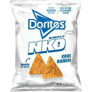 �h���g�X �V���v���[ �l�C�L�b�h �N�[�������` �g���e�B�[���`�b�v�X ��262g Doritos Simply Naked No Dyes No Artificial Flavors Cool Ranch Tortilla Chips Bag, 9.25 oz? �y�����񂹏��i�z