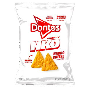 �h���g??�X �V���v���[ NKD �i�`���`�[�Y �g���e�B�[���`�b�v�X 227g Doritos Simply NKD Nacho Cheese Tortilla Chips Bag, 9.25 oz �y�����񂹏��i�z