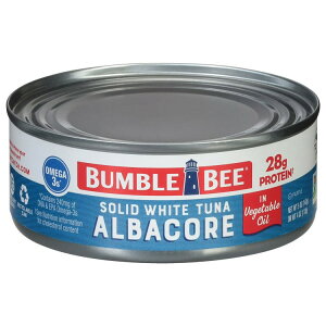 �o���u���r�[ �\���b�h�z���C�g�A���o�R�A�c�i �I�C���Ђ� �ʋl 142g Bumble Bee Solid White Albacore Tuna in Oil Can, 5 oz �y�����񂹏��i�z