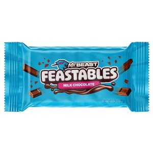 yő500~OFFN[|LztB[X^uY ~X^[r[Xg ~N`R[go[ 35g Feastables Mr Beast Milk Chocolate Bar, 1.24 oz (35g), 1 Bar y񂹏iz