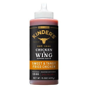 �L���_�[�Y �S�[���h���x�� �X�C�[�g���^���W�[ �t���C�h�`�L�� �f�B�b�v�\�[�X 439g Kinder's Gold Label Sweet & Tangy Fried Chicken Dipping Sauce 15.5 oz �y�����񂹏��i�z