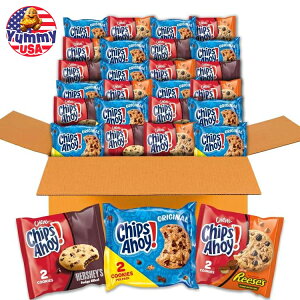 yő500~OFFN[|Lz`bvX AzCI `R[g`bvNbL[oGeBpbN 50 CHIPS AHOY! Cookie Variety Pack, Original Chocolate Chip 50 Snack Packs {y񂹏iz