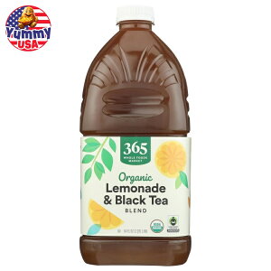 �z�[���t�[�Y�}�[�P�b�g �I�[�K�j�b�N�e�B�[�������l�[�h�u�����h 1.89L 365 by Whole Foods Market, Organic Tea & Lemonade Blend, 64 Fl Oz ��e�� �g�� ���� ���t���b�V�� �����b�N�X �e�B�[�^�C�� �e�B�[�u