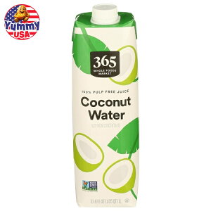 �z�[���t�[�Y�}�[�P�b�g �R�R�i�b�c�E�H�[�^�[ 1L 365 by Whole Foods Market, Coconut Water, 33.8 Fl Oz ���{������ ��e�� �K�`���E�O���� �\�t�g�h�����N �g���s�J�� �y�����񂹏��i�z