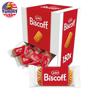 [^X rXRt NbL[ L rXPbg 150  Lotus Biscoff Cookies ? Caramelized Biscuit Cookies ? 150 Cookies Individually Wrapped [^XNbL[  XibN {y񂹏