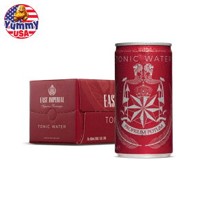 yő500~OFFN[|LzC[XgCyA v~A gjbN EH[^[ 180ml 10ʃZbg East Imperial Premium Tonic Water 6.1 Fl Oz (Pack of 10) {y񂹏iz