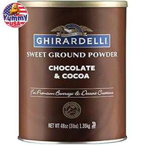 yő500~OFFN[|LzMf XC[gOEh`R[gRRA 1.36kg 3|h Ghirardelli Sweet Ground Chocolate and Cocoa 3 lb RRApE_[ x[LO { e y
