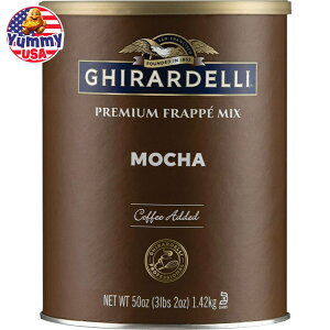 yő500~OFFN[|LzMf J tby pE_[ 1.42kg (50 oz) Mf }WFXeBbN v~ARRApE_[ 908g(32 oz) Ghirardelli Mocha Frappe, Powder, 3.12 lb { e y