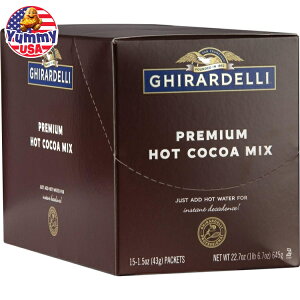 yő500~OFFN[|LzMf v~A zbgRRA b``R[g 43g 15pbN  Ghirardelli Chocolate Company Hot Chocolate Pouch, Double Chocolate { e y񂹏iz