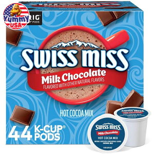 yő500~OFFN[|LzXCX~X ~N`R[g zbgRRA L[O K-Jbv |bh 44 Swiss Miss Milk Chocolate Hot Cocoa, Single-Serve Keurig K-Cup Pods, Hot Chocolate {y