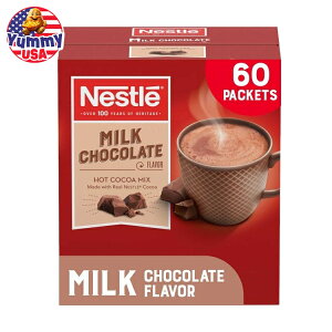lX zbg`R[g pPbg zbgRRA~bNX ~N`R[gt[o[ 60 Nestle Hot Chocolate Packets, Milk Chocolate Flavor Hot Cocoa Mix {y񂹏iz