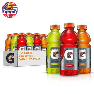 Q[^[h T[Xg NG`[ X|[chN oGeBpbN 591ml(20 fl oz) 12pbN Gatorade Thirst Quencher Sports Drink, Variety Pack, 20oz Bottles, 12 Pack { e y񂹏i