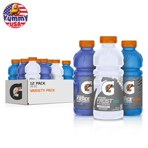 Q[^[h IWi T[Xg NG`[ tBA[X oGeBpbN 591ml (20 fl oz) 12 pbNGatorade Original Thirst Quencher Fierce Variety Pack, 20 Oz, Pack Of 12 { e y