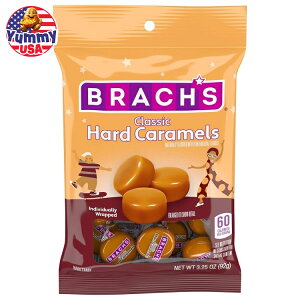 �u���b�` �j�b�v�X �n�[�h�L�����f�B �L�������� 12�� Brach's Nips Caramel Flavored Hard Candy 3.25 Ounce Bags (Pack of 12) ���{������ ��e�� �y�����񂹏��i�z
