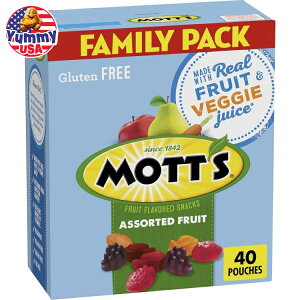 yő500~OFFN[|Lzbc t[ct[o[XibN O~ A\[gt[c 40pbN Mott's Fruit Flavored Snacks, Assorted Fruit 0.8 oz, 40 ct {y񂹏iz