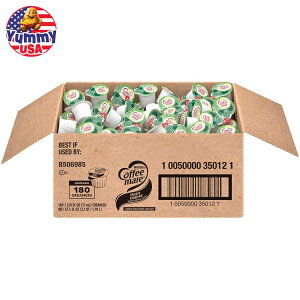 yő500~OFFN[|LzlX R[q[Cg R[q[N[}[ ACbVN[ 180 Nestle Coffee mate Coffee Creamer, Irish Creme, Liquid Creamer 0.375 fl oz Tubs (Pack of 180) { e