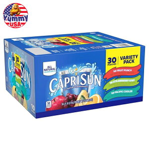 yő500~OFFN[|LzJvT t[cp` Xgx[LEC~bNXt[coGeBpbN W[Xi30/10ܓ3jCapri Sun Fruit Punch Strawberry Kiwi & Mixed Fruit Variety Pack