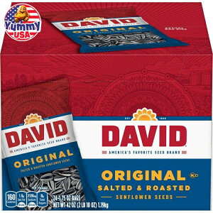 yő500~OFFN[|LzfCrbh IWi [Xg Ђ܂̎ 25g(1.75 oz) 24 pbN David Original Sunflower Seeds, 1.75 Ounce { e y񂹏iz