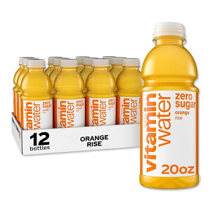 yő500~OFFN[|Lzr^~EH[^[ [VK[CY r^~dEH[^[ IWhN 591ml 12 { vitaminwater zero sugar rise electrolyte enhanced water orange drinks 20 fl o