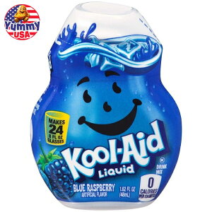 �N�[���G�C�h �u���[ ���Y�x���[ �t���[�o�[ ���L�b�h �h�����N �~�b�N�X Kool-Aid Blue Raspberry Flavored Liquid Drink Mix (1.62 oz Bottle) ���{������ ��e�� �y�����񂹏��i�z