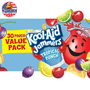 yő500~OFFN[|LzN[GCh W}[Y gsJp` t[o[W[XhN (30 ) Kool-Aid Jammers Tropical Punch Flavored Juice Drink (30 Pouches) { e y