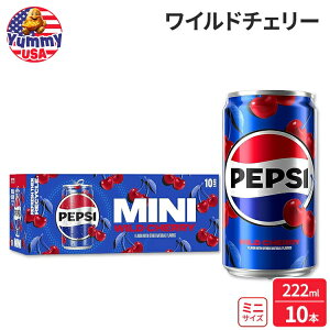 yő500~OFFN[|LzyvV Ch`F[R[\[_|bv~j Pepsi Wild Cherry Cola Soda Pop Mini Cans, 7.5 Ounce Mini Cans (10 Pack) { e  Y_ hNCO y