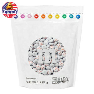 yő500~OFFN[|LzM&MfS x[X{[ ~N`R[gLfB[ 2|hi907gj oN x[X{[ M&MfS Baseball Milk Chocolate Candies, 2 lbs Bulk Baseball { e y