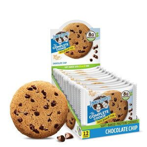 ���j�[�������[�Y �v���e�C���N�b�L�[ �`���R���[�g�`�b�v 57g 12���p�b�N Lenny & Larry's Protein Cookie, Chocolate Chip 2oz, Pack of 12 �y�����񂹏��i�z