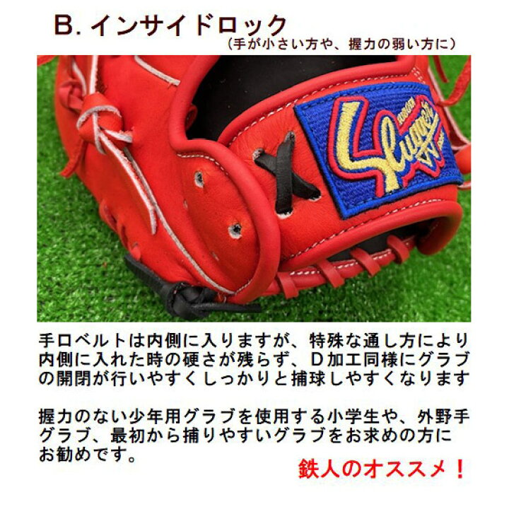 楽天市場】久保田スラッガー 軟式グラブ KSN-AR5 セカンド・ショート 