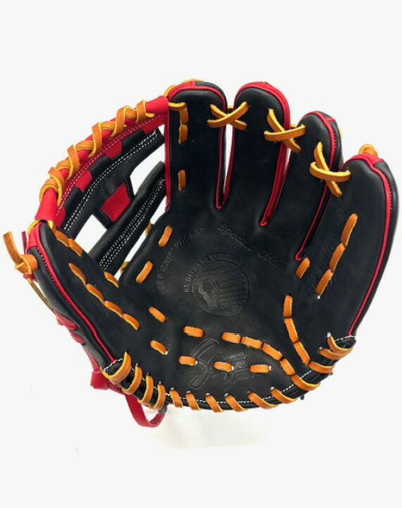 楽天市場】【鉄人限定グラブ J6 レッド×ブラック 日本製】久保田 