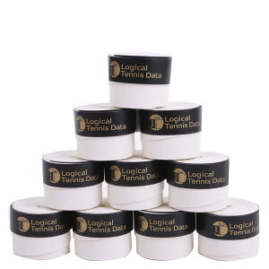 Logical Tennis Data グリップテープ ドライ 10本セット テニス ラケット グリップ バドミントン 110×2.5cm