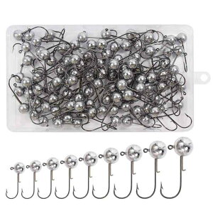 ジグヘッド セット 釣り用 バス 釣り ルアー ワーム アジングフック メバリングフック ロックフィッシュ (3.5g)