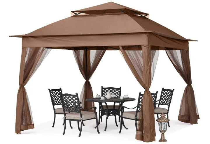 楽天市場】マスターキャノピー（MASTERCANOPY）ワンタッチタープテント メッシュスクリーン四枚セット 横幕/サイドシート 虫除け ガゼボ 庭  アウトドア 大型 組立簡単 : ゆもり 楽天市場店