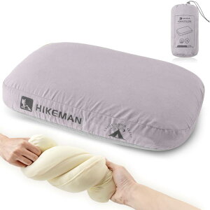 キャンプ 枕 キャンプ枕 携帯枕 最強 ウレタン コンパクト カバー洗える 通気性 オールシーズン使える 肌触りが良い 軽量 収納袋付き ピロー 旅行 アウトドア 登山 車中泊 防災