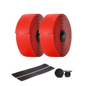 YINKE ハンドル バーテープ 自転車 ハンドル 滑り止め EVA製 バーテープ ロード ドロップハンドルバーテープ ロードバイク エンドプラグ付き 左右セット