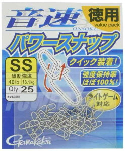 ���܂���(Gamakatsu) �X�i�b�v �����p���[�X�i�b�v (���p) SS 40lb 18.1kg 25�� 67851