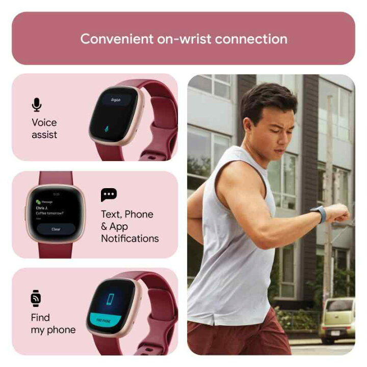 楽天市場】【Suica対応】Fitbit Versa 4 スマートウォッチ : ゆもり 