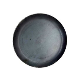 onegear(ワンギア) pandish丸 超軽量 鉄板 お皿 無骨キャンプ ソロキャンプ 厚さ1.6mm 黒皮鉄 職人 ハンドメイド IH対応 バーベキュー 焚き火フライパン