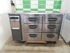 ☆★　フクシマ　ドロワーコールドテーブル　ドロワー冷蔵庫　TDC-40RM　3段　2019年製　☆★
