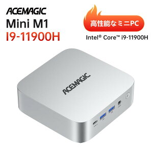 uDEALvy Ɩp i9Voz ~jPC M1 Intel Core i9 11900H ő4.9GHz 1TB SSD 32GB DDR4 8RA/16Xbh Windows11 Pro WiFi6 USB3.2 BT5.2 DP HDMI 4KHD 3ʏo RJ45 2.5G p\R fXNgbv \ minipc ~