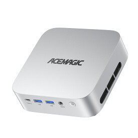 ACEMAGIC ミニPC【AMD Ryzen 7 6800H搭載 高性能8C/16T】ミニパソコン mini pc 小型PC 2.5G LAN 64GB DDR5 +4TB SSD（拡張可能）3画面4K対応 Radeon 680M 最大3.7GHz 小型 静音 win11 pro TYPE-C HDMI2.0+DP1.4 WiFi6+BTh5.2 在宅勤務 ゲーミングPC