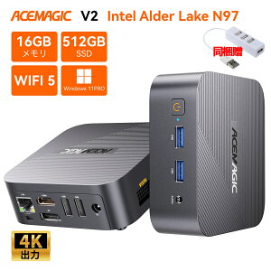 uőN[|22360Iv~jPC yŐV12 ~jpc N97z~jPC Windows11Pro Mini PC V2 3.6GHz 16GB 512GB É݌v ptȓd ~jp\R 4RA ȃXy[X 4K@60Hz MÉ ACEMAGIC Wi