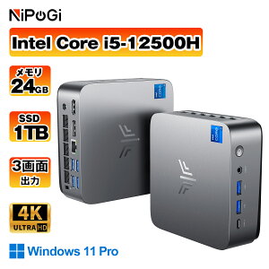 �y�{������N�[�|���t���I�zOEM Key�ۏ� �~�jPC�yIntel i5 12500H 24GB+512GB/1TB�z�ő�4.5GHz �~�jPC Windows11Pro 3��ʏo�� 2.5GbpsLAN WiFi6 HDMI �ȃG�l ���^�p�\�R�� �I�t�B�X �Q�[�~���Opc Ryzen �݂�pc minipc office